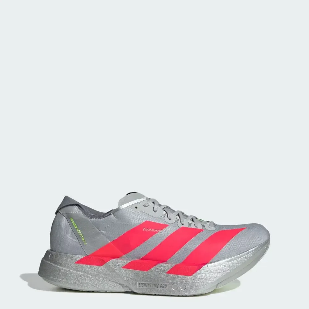 7.5M/8.5W -‎ [NEW] Men's Adidas Adizero Adios Pro 4 Shoes Silver Metallic JR6372